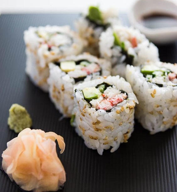 Spicy crab roll
